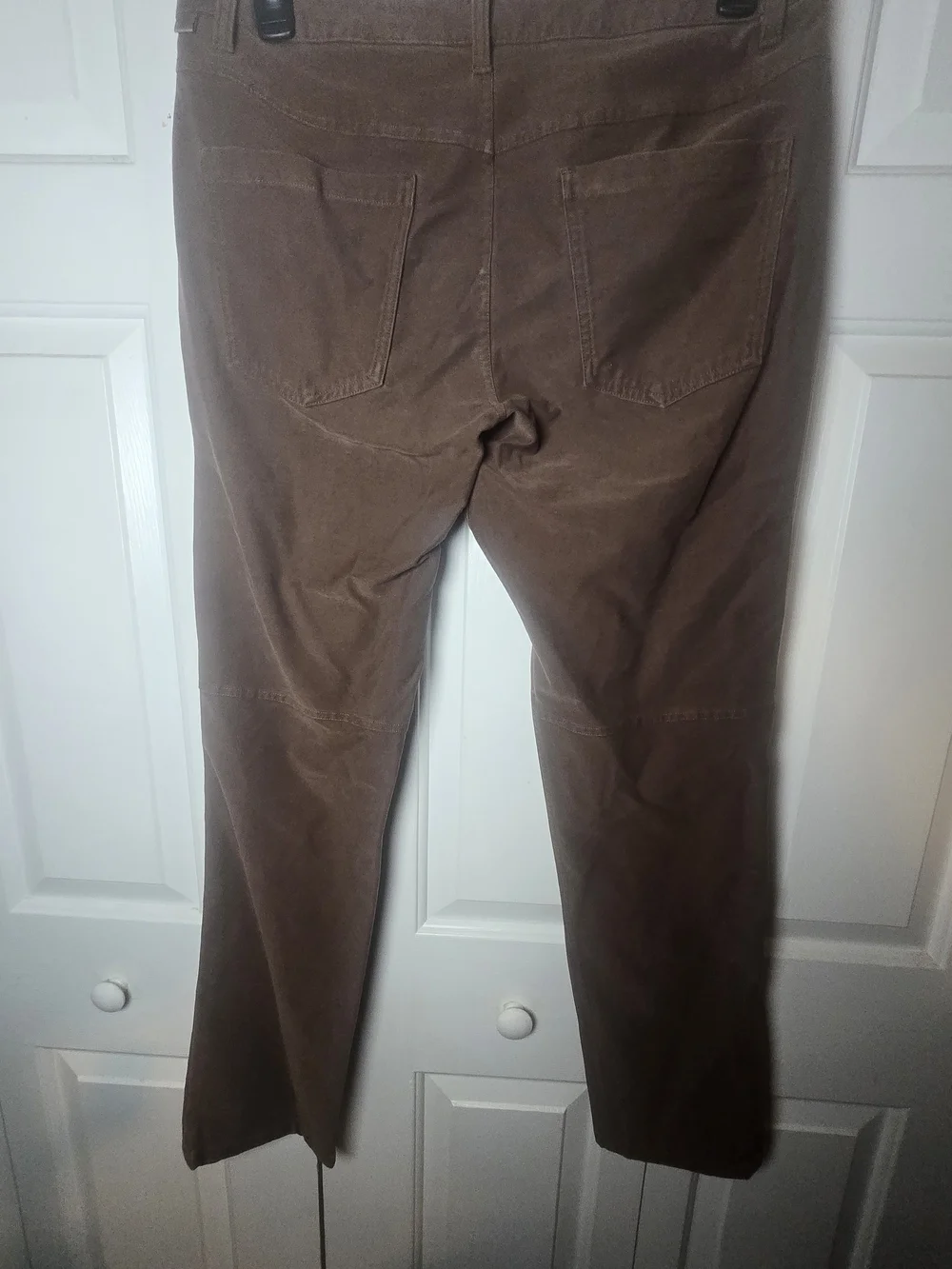 Lululemon Men’s ABC Classic Fit Pant Utilitech Brown Artifact Size 33 Inseam 32